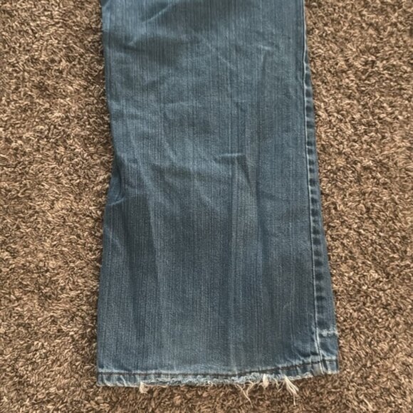 Levi's 527 38 x 32 Light Wash Low Bootcut Jeans - Picture 9 of 10